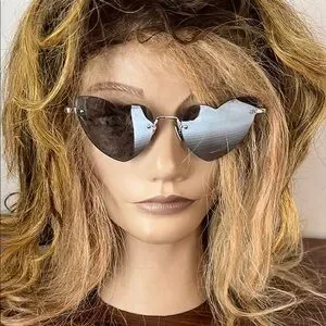 Heart-Shaped Silver Sunglasses Yves Saint Laurent - YSL SL 254 LOULOU Sunglasses Heart-Shaped Silver Sunglasses Yves Saint Laurent - YSL SL  main image 4
